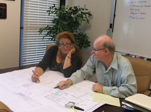 Tree & Lew working together at LCM Engineering, PLLC